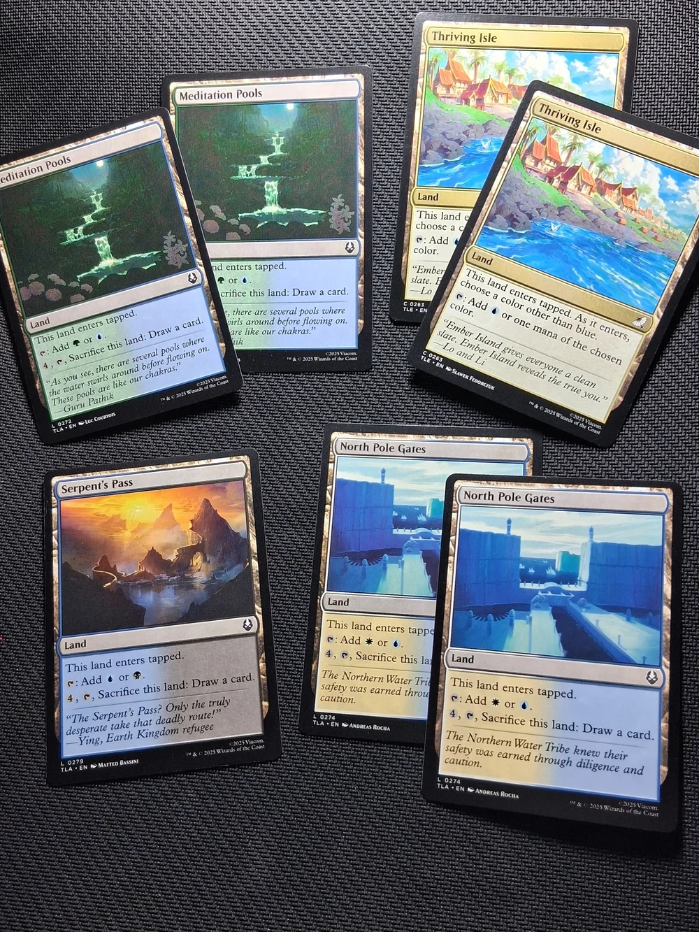 Themed MTG Avatar Water Tribe Lot ~ 69 Cards With Katara Showcase Foil Rare